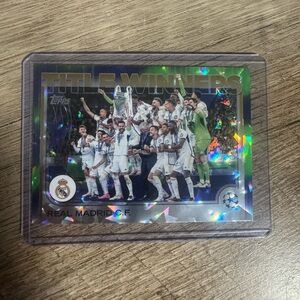 Real Madrid UEFA Champions League Card